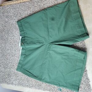 Polo Ralph‎ Lauren Mens Sage Green Chino Classic Fit 9" Shorts Sz 36 Golf Flat